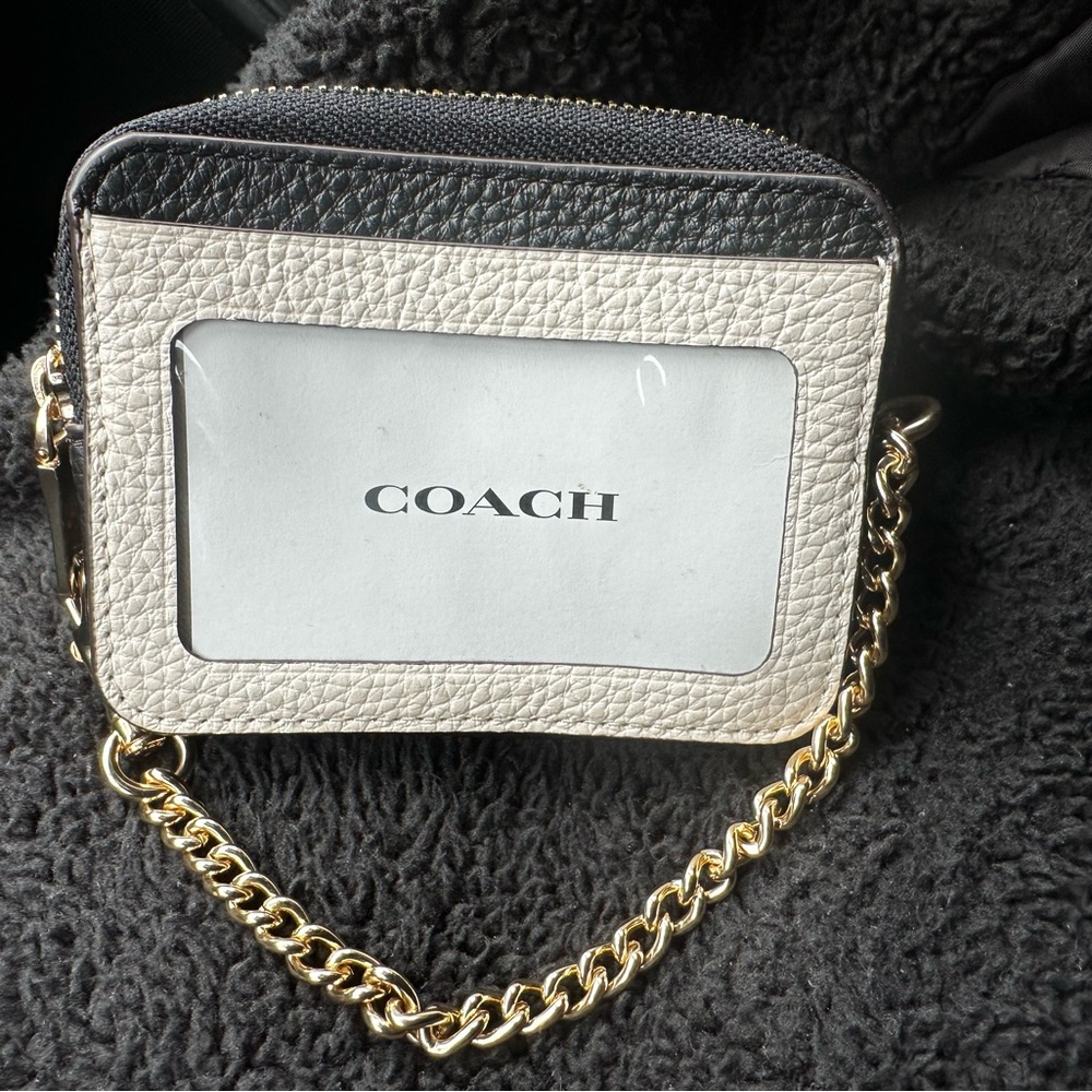 Coach Zip Card Wristlet